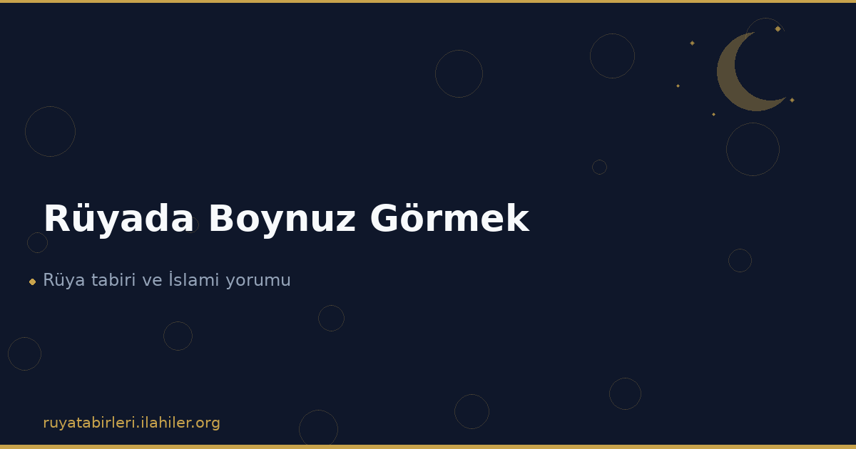 Rüyada Boynuz Görmek
