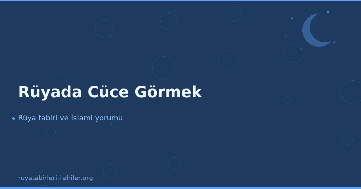 Rüyada Cüce Görmek