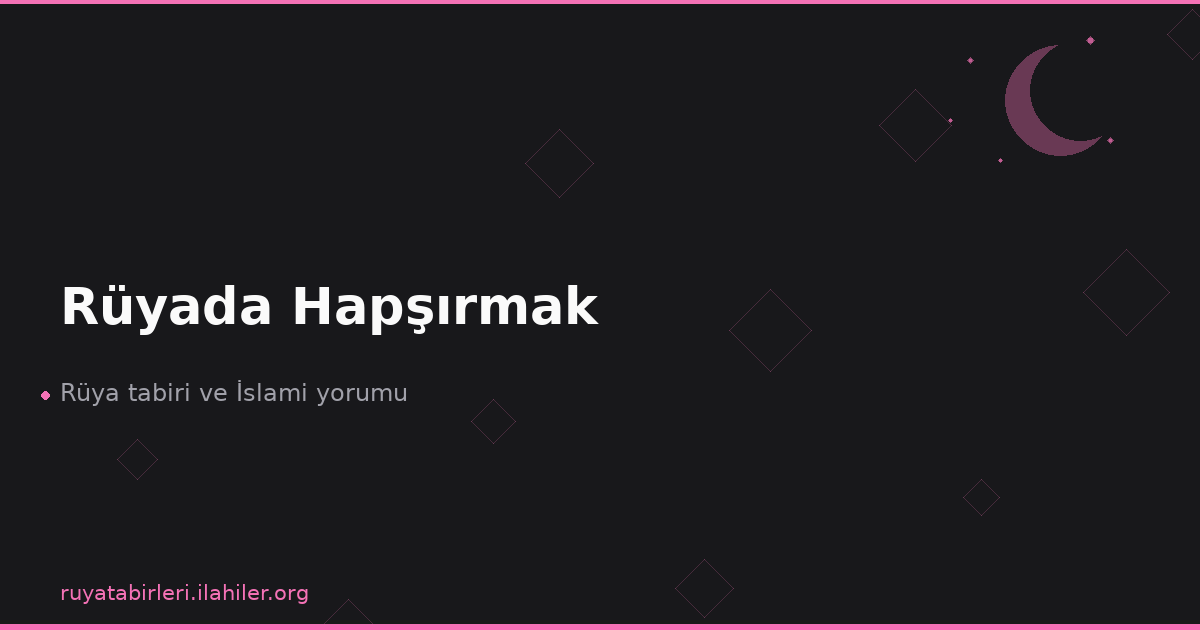 Rüyada Hapşırmak