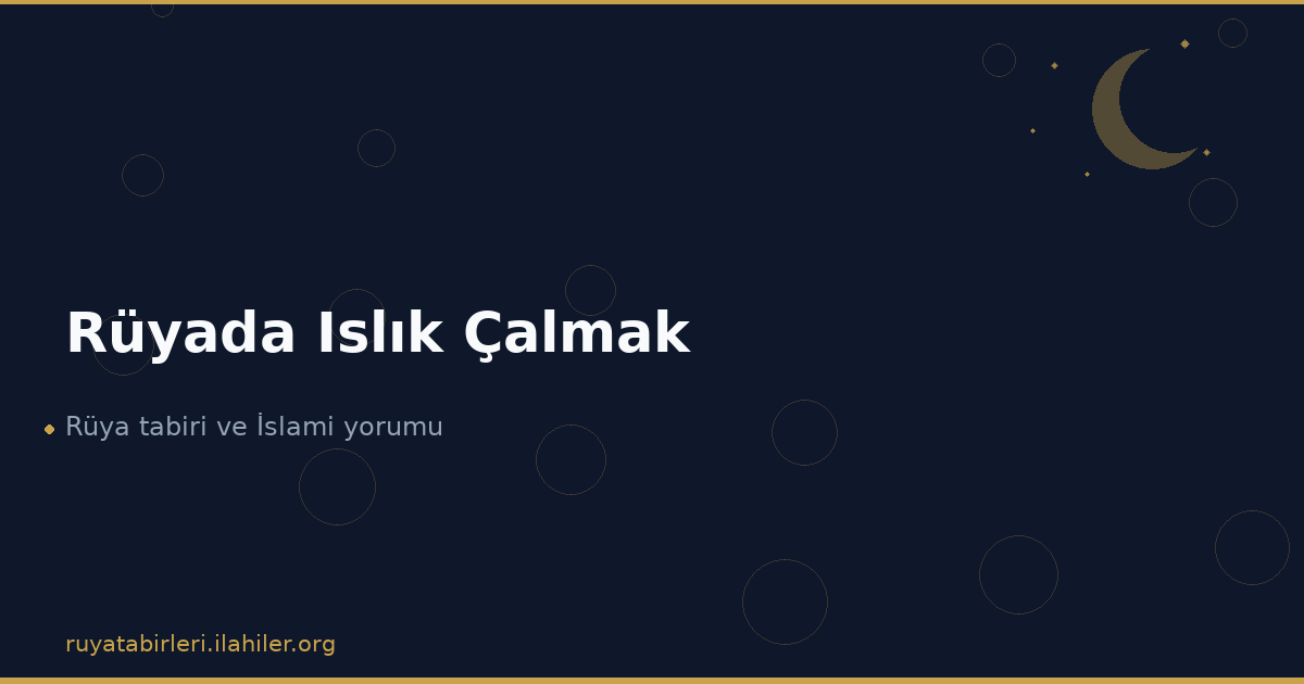 Rüyada Islık Çalmak