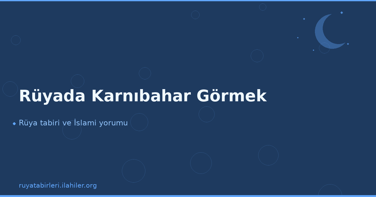 Rüyada Karnıbahar Görmek