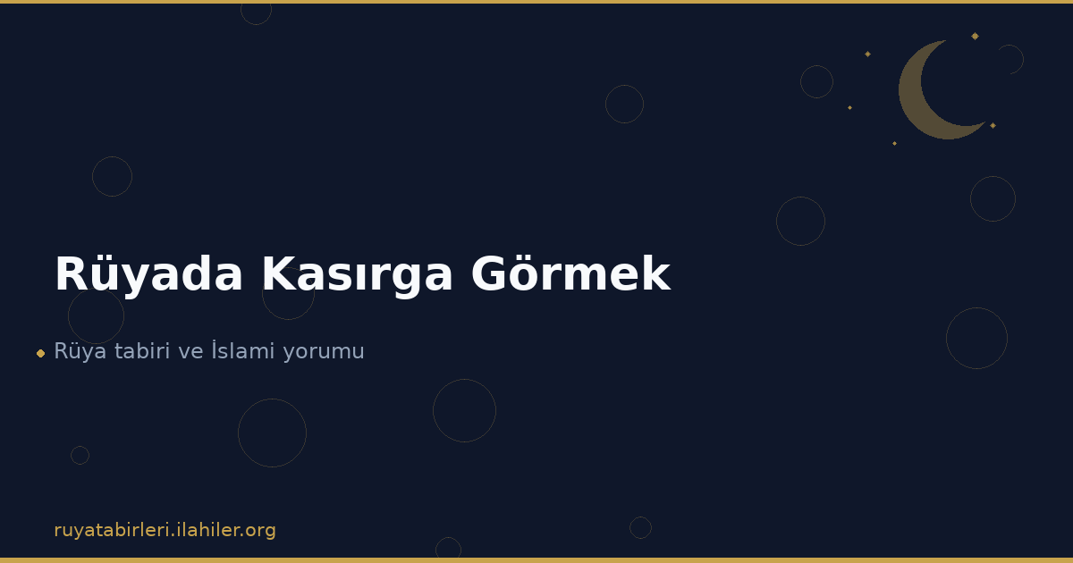 Rüyada Kasırga Görmek