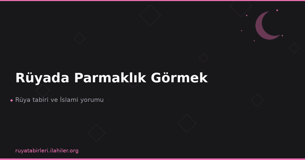 Rüyada Parmaklık Görmek