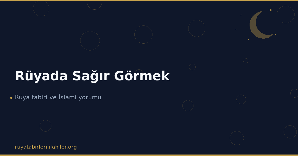 Rüyada Sağır Görmek