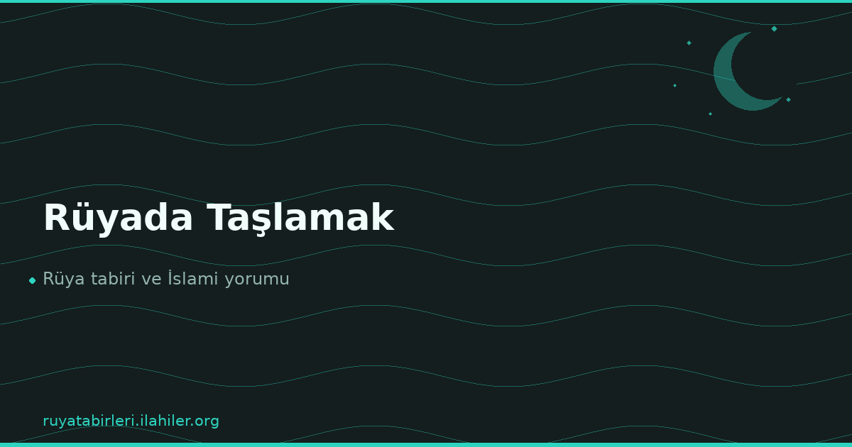 Rüyada Taşlamak