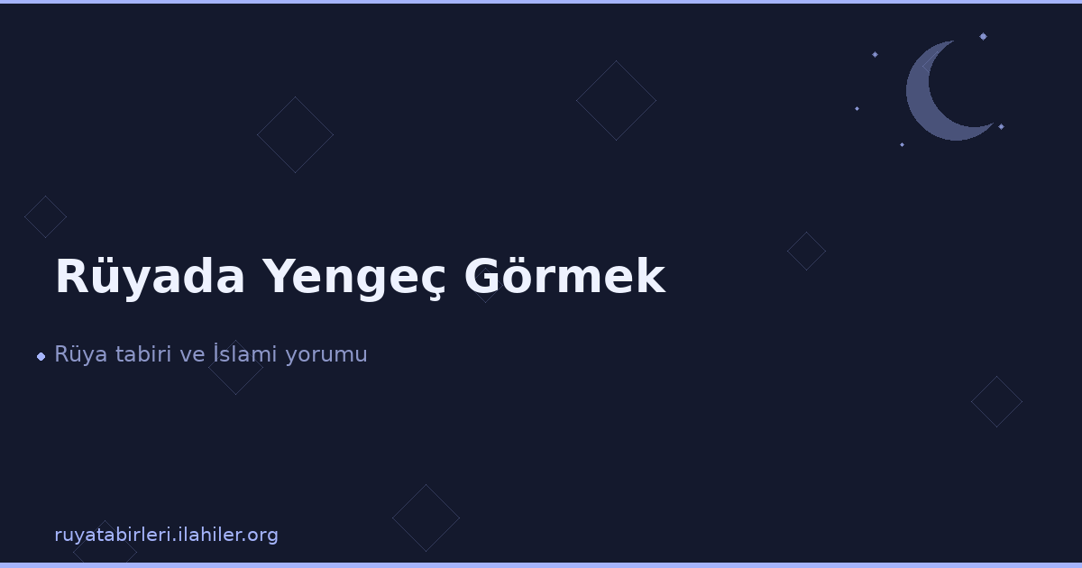 Rüyada Yengeç Görmek