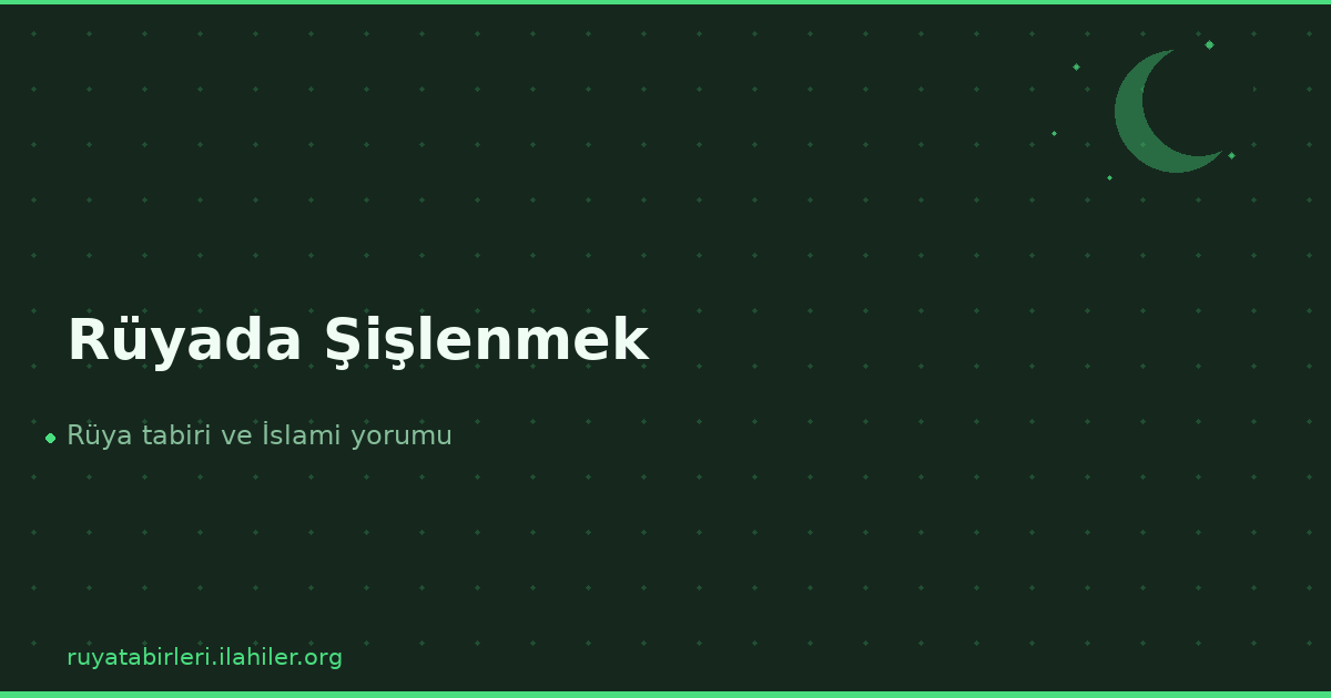 Rüyada Şişlenmek